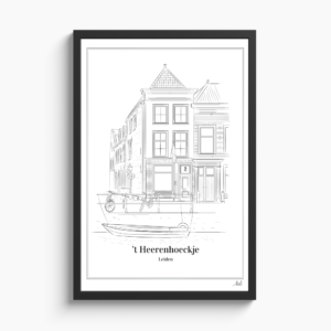 ‘t Heerenhoeckje – Huis illustratie